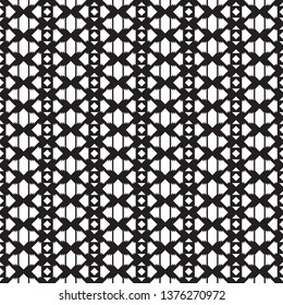 Seamless geometrical vector template. Abstract  linear drawing. Graphic design of a lattice.  For a cover of cards, wall-paper, fabrics. Vector illustration.