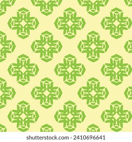 Seamless Geometry Bloom: Abstract Floral Texture Pattern Design