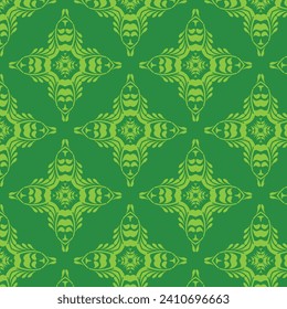 Seamless Geometry Blossoms: Abstract Floral Pattern Design
