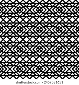 seamless geometry pattern background with traditional style for textiles, wallpapers, decorations, etc.