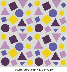 Seamless geometry pattern, repeatable background for website, wallpaper, textile printing, texture, editable, in vector