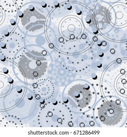 Seamless geometry pattern, repeatable background for website, wallpaper, textile printing, texture, editable, in vector