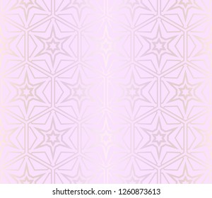 Seamless Geomteric Patterns. Vector Illustration. Hand Drawn Wrap Wallpaper, Cover Fabric, Cloth Textile Design. Gradient color.
