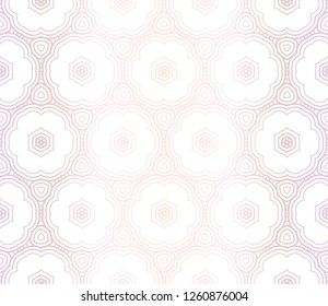 Seamless Geomteric Patterns. Vector Illustration. Hand Drawn Wrap Wallpaper, Cover Fabric, Cloth Textile Design. Gradient color.