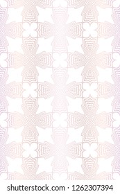 Seamless Geomteric Patterns. Vector Illustration. Hand Drawn Wrap Wallpaper, Cover Fabric, Cloth Textile Design. Gradient color.
