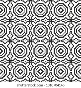 Seamless Geomteric Patterns. Vector Illustration. Hand Drawn Wrap Wallpaper, Cover Fabric, Cloth Textile Design. White grey color.