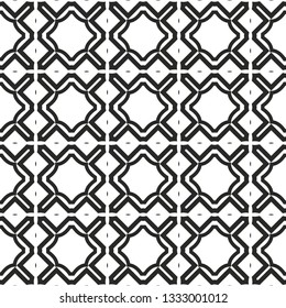 Seamless Geomteric Patterns. Vector Illustration. Hand Drawn Wrap Wallpaper, Cover Fabric, Cloth Textile Design. White grey color.