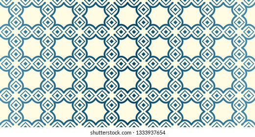 Seamless Geomteric Patterns. Vector Illustration. Hand Drawn Wrap Wallpaper, Cover Fabric, Cloth Textile Design. Blue oat milk color.