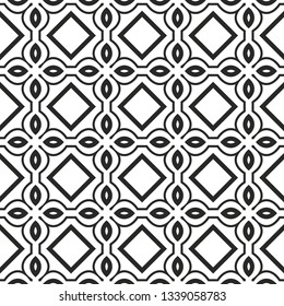 Seamless Geomteric Patterns. Vector Illustration. Hand Drawn Wrap Wallpaper, Cover Fabric, Cloth Textile Design. White grey color.