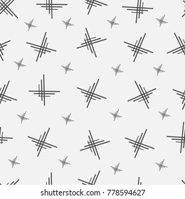 Seamless geomtric striped pattern. Abstract background.