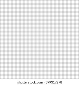 Seamless gingham background - 2016 fashion trend. Grey stylish pattern. Nice backdrop for fabric, textile, cards, wallpapers. Vector illustration.