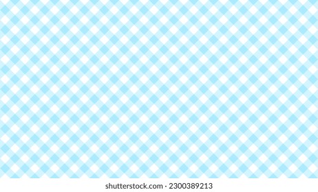 Poster Seamless Gingham Hearts, pastel green, EPS has pattern swatch 
