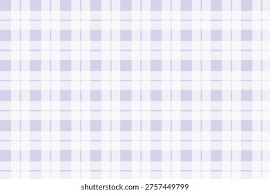 Seamless gingham pattern background, lavender plaid chequered repeating pattern