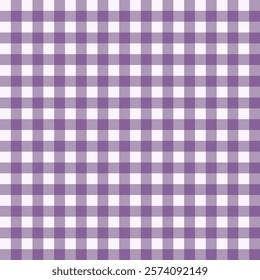 Seamless gingham pattern. Design for textile, fabric, curtain, garments and clothing.