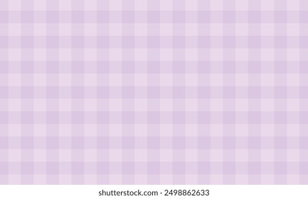 Seamless gingham pattern in pastel colors illustration.