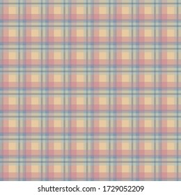 Seamless gingham Pattern. Vector illustrations. Texture from squares/ rhombus for - tablecloths, blanket, plaid, cloths, shirts, textiles, dresses, paper, posters. Sarong Motif With grid pattern