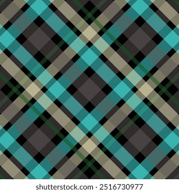 Seamless gingham Pattern Vector illustrations Texture from squares rhombus for tablecloths