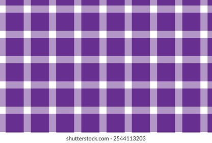 Seamless Gingham Plaid Pattern editable illustration