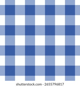 Seamless gingham plaid vector pattern with a timeless tartan checkered design. Perfect for wallpaper, clothing, shirts, tablecloths, home textiles, wrapping paper, decorations, and fabric prints.