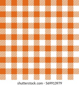 Seamless Gingham Tablecloth Tartan Plaid