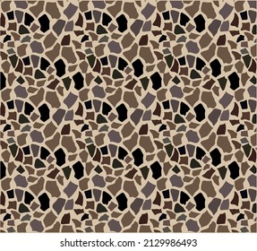 Seamless giraffe pattern, animal skin print design,animal texture background,abstract vector illustration.