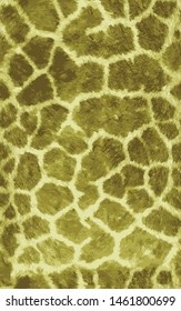 Seamless Giraffe Pattern Realistic Look Trend Colours perfect for Print Vector
