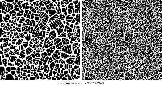 Seamless giraffe skin pattern