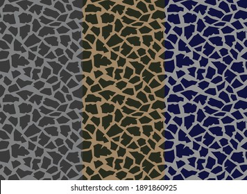 Seamless Giraffe skin pattern, Animal skin pattern design element for Camouflage  background,  printing clothes, fabrics, sport t-shirts jersey, web banners, posters, cards and wallpapers