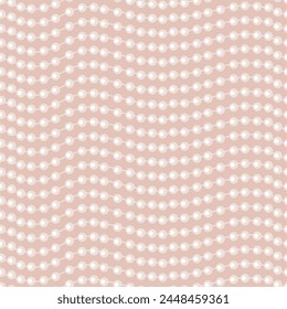 Seamless glamour print pattern with beads jewelry art decor wallpaper for textile, package, paper