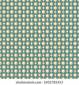 Seamless glamour print pattern with beads jewelry art decor wallpaper for textile, package, paper