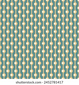 Seamless glamour print pattern with beads jewelry art decor wallpaper for textile, package, paper
