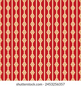 Seamless glamour print pattern with beads jewelry art decor wallpaper for textile, package, paper