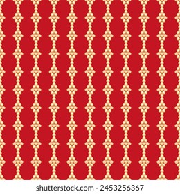 Seamless glamour print pattern with beads jewelry art decor wallpaper for textile, package, paper