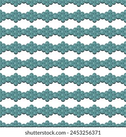 Seamless glamour print pattern with beads jewelry art decor wallpaper for textile, package, paper