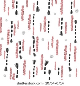 seamless glitter pattern background for event or party with stripe line art