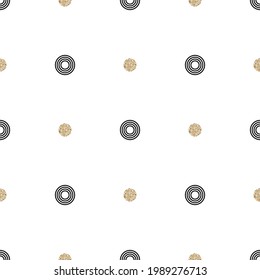 SEAMLESS GLITTER  PATTERN BACKGROUND FROM SIMPLE DOT SHAPE