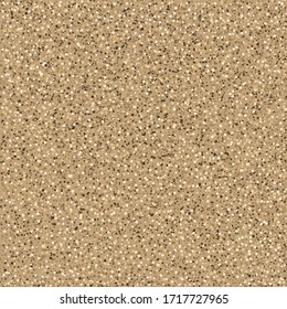 Seamless gold glitter texture background. Vector illustration