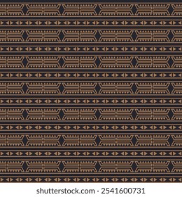Padrão de ouro perfeito em estilo árabe ou grego. Um modelo para texturas, têxteis, decorações, postais, cartazes e design de interiores. Uma ideia para o design criativo