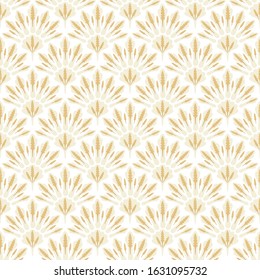 Seamless gold pattern in Art Deco style. Vintage geometric minimalistic background. Abstract vector illustrations