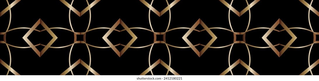 seamless gold patterns. Set of modern geometric luxury backgrounds for business or presentation or greeting cards