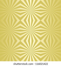 Seamless golden abstract wallpaper.