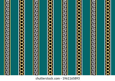 Seamless golden chain pattern. Vector design for fashion print and backgrounds.