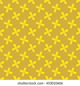 Seamless Golden Flower Pattern.Luxury Background.