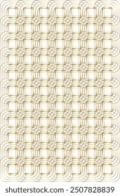 Seamless Golden geometric pattern Design