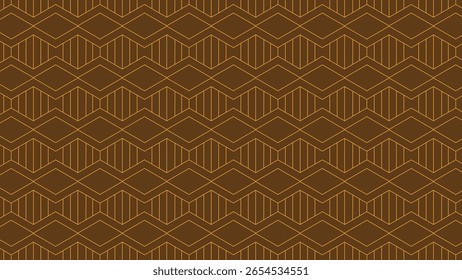 Seamless golden line textured vector pattern over bright white background, modern abstract geometry perfect for packaging, website backgrounds, and posters