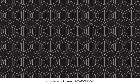 Seamless golden line textured vector pattern over bright white background, modern abstract geometry perfect for packaging, website backgrounds, and posters