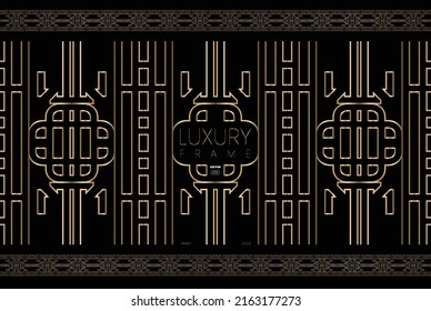 seamless Golden luxury background, brand new 2022 design, minimal and unique. black and white background. linear design.