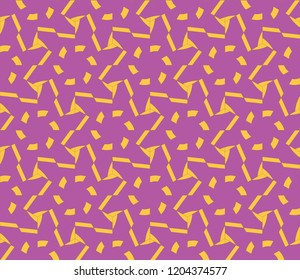 Seamless golden ornament in arabian style. Vector illustration