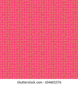 Seamless golden vintage pattern on pink background. Vector old moroccan, arabian and turkish ornaments.