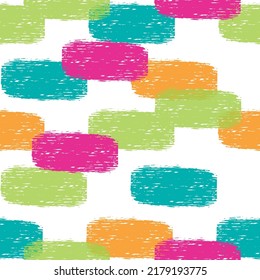 Seamless gradient knitting pattern. Abstract vector creative seamless pattern with brush strokes. 
